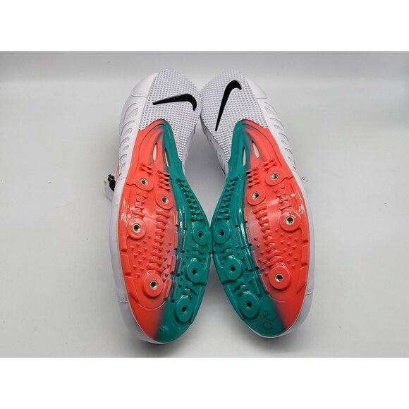 Nike Zoom LJ Long Jump 4 Track &‎ Field Spikes White  415339 101 Size 15 - Picture 5 of 8
